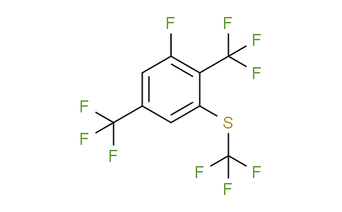 CAS No. 1805014-60-1, 1,4-Bis(trifluoromethyl)-2-fluoro-6-(trifluoromethylthio)benzene