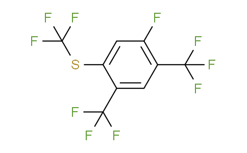 CAS No. 1805406-89-6, 1,5-Bis(trifluoromethyl)-2-fluoro-4-(trifluoromethylthio)benzene