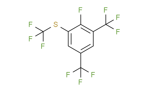 CAS No. 1805466-89-0, 1,5-Bis(trifluoromethyl)-2-fluoro-3-(trifluoromethylthio)benzene
