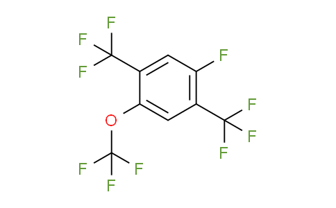 CAS No. 1807208-06-5, 1,4-Bis(trifluoromethyl)-2-fluoro-5-(trifluoromethoxy)benzene
