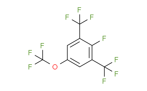CAS No. 1805216-84-5, 1,3-Bis(trifluoromethyl)-2-fluoro-5-(trifluoromethoxy)benzene
