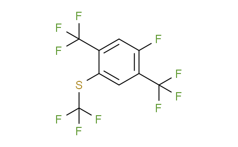 CAS No. 1807121-28-3, 1,4-Bis(trifluoromethyl)-2-fluoro-5-(trifluoromethylthio)benzene