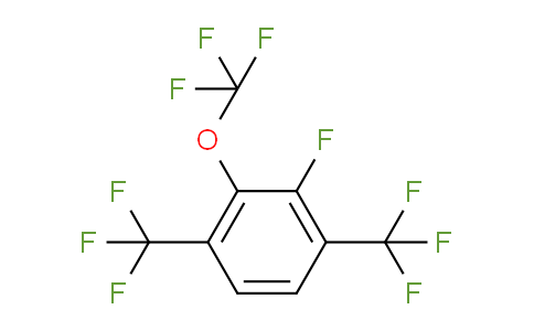 CAS No. 1805597-37-8, 1,4-Bis(trifluoromethyl)-2-fluoro-3-(trifluoromethoxy)benzene