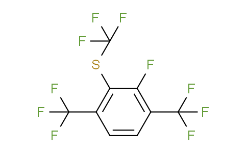 CAS No. 1805406-82-9, 1,4-Bis(trifluoromethyl)-2-fluoro-3-(trifluoromethylthio)benzene