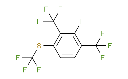 CAS No. 1805217-06-4, 1,3-Bis(trifluoromethyl)-2-fluoro-4-(trifluoromethylthio)benzene