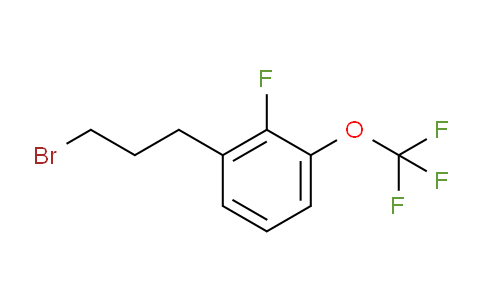 CAS No. 1804178-09-3, 1-(3-Bromopropyl)-2-fluoro-3-(trifluoromethoxy)benzene