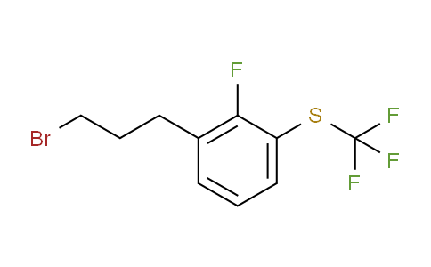 CAS No. 1806629-77-5, 1-(3-Bromopropyl)-2-fluoro-3-(trifluoromethylthio)benzene