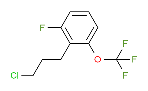 CAS No. 1806485-20-0, 1-(3-Chloropropyl)-2-fluoro-6-(trifluoromethoxy)benzene