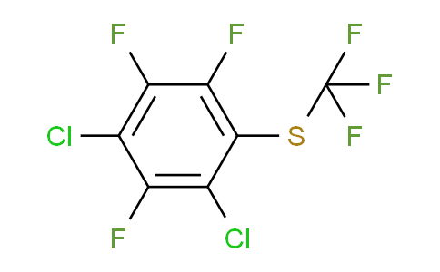 CAS No. 1806357-17-4, 1,3-Dichloro-2,4,5-trifluoro-6-(trifluoromethylthio)benzene