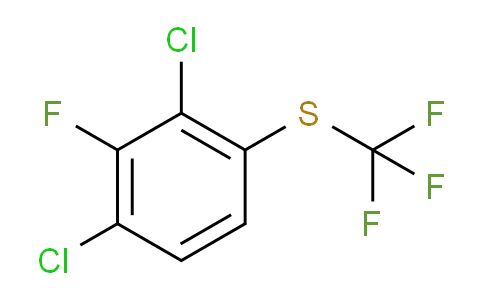 CAS No. 1804881-66-0, 1,3-Dichloro-2-fluoro-4-(trifluoromethylthio)benzene