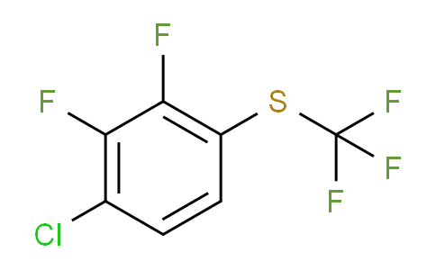 CAS No. 1805501-94-3, 1-Chloro-2,3-difluoro-4-(trifluoromethylthio)benzene