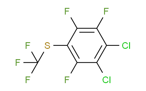 CAS No. 1806277-61-1, 1,2-Dichloro-3,4,6-trifluoro-5-(trifluoromethylthio)benzene