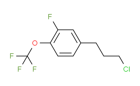 CAS No. 1806536-89-9, 1-(3-Chloropropyl)-3-fluoro-4-(trifluoromethoxy)benzene