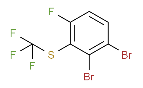 CAS No. 1807182-81-5, 1,2-Dibromo-4-fluoro-3-(trifluoromethylthio)benzene