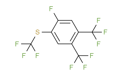 CAS No. 1805406-74-9, 1,2-Bis(trifluoromethyl)-4-fluoro-5-(trifluoromethylthio)benzene