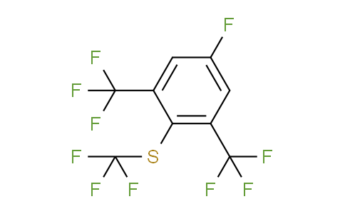CAS No. 1807110-25-3, 1,3-Bis(trifluoromethyl)-5-fluoro-2-(trifluoromethylthio)benzene