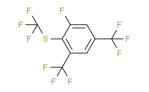 CAS No. 1807121-48-7, 1,5-Bis(trifluoromethyl)-3-fluoro-2-(trifluoromethylthio)benzene