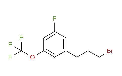 CAS No. 1804192-75-3, 1-(3-Bromopropyl)-3-fluoro-5-(trifluoromethoxy)benzene