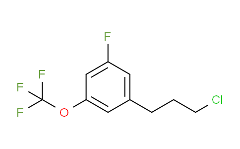 CAS No. 1805722-25-1, 1-(3-Chloropropyl)-3-fluoro-5-(trifluoromethoxy)benzene
