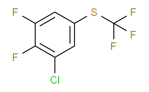 CAS No. 1807243-66-8, 1-Chloro-2,3-difluoro-5-(trifluoromethylthio)benzene