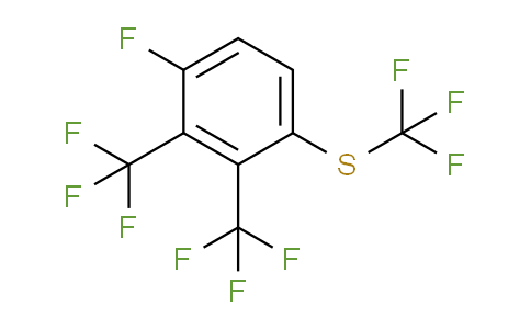CAS No. 1807121-14-7, 1,2-Bis(trifluoromethyl)-3-fluoro-6-(trifluoromethylthio)benzene