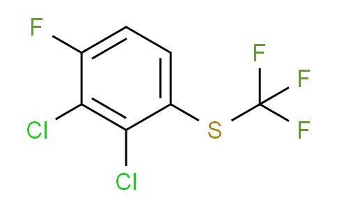 CAS No. 1803854-97-8, 1,2-Dichloro-3-fluoro-6-(trifluoromethylthio)benzene