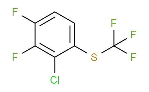 CAS No. 1807257-66-4, 1-Chloro-2,3-difluoro-6-(trifluoromethylthio)benzene