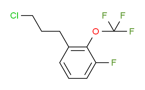 CAS No. 1804254-11-2, 1-(3-Chloropropyl)-3-fluoro-2-(trifluoromethoxy)benzene