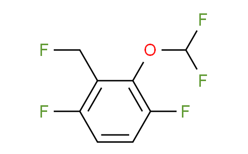 CAS No. 1806358-79-1, 1,4-Difluoro-2-difluoromethoxy-3-(fluoromethyl)benzene