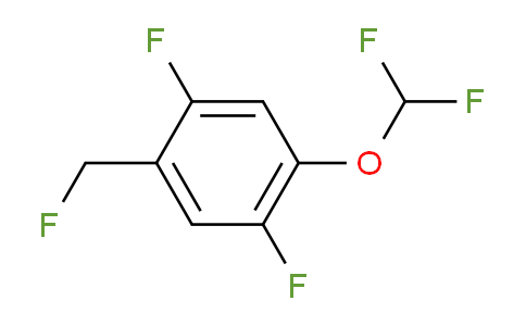 CAS No. 1806302-44-2, 1,4-Difluoro-2-difluoromethoxy-5-(fluoromethyl)benzene