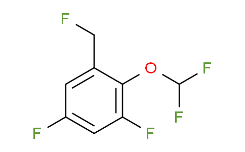 CAS No. 1803803-58-8, 1,5-Difluoro-2-difluoromethoxy-3-(fluoromethyl)benzene