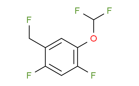 CAS No. 1807175-69-4, 1,5-Difluoro-2-difluoromethoxy-4-(fluoromethyl)benzene
