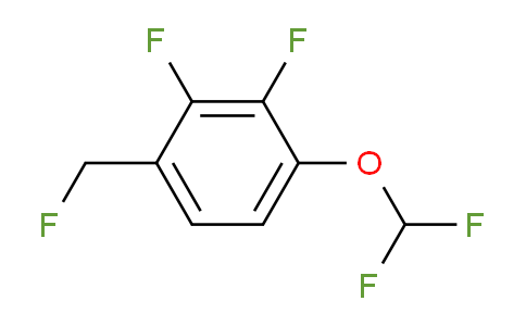 CAS No. 1807175-64-9, 1,2-Difluoro-3-difluoromethoxy-6-(fluoromethyl)benzene