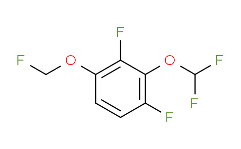 CAS No. 1803803-54-4, 1,3-Difluoro-2-difluoromethoxy-4-(fluoromethoxy)benzene