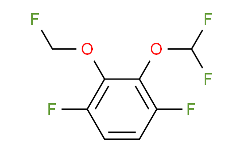 CAS No. 1804896-24-9, 1,4-Difluoro-2-difluoromethoxy-3-(fluoromethoxy)benzene