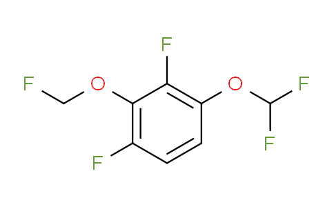 CAS No. 1806277-54-2, 1,3-Difluoro-4-difluoromethoxy-2-(fluoromethoxy)benzene