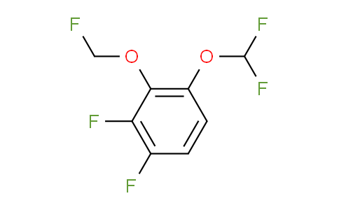 CAS No. 1804415-37-9, 1,2-Difluoro-4-difluoromethoxy-3-(fluoromethoxy)benzene