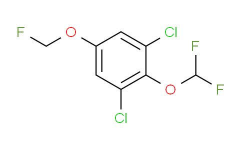 CAS No. 1806351-16-5, 1,3-Dichloro-2-difluoromethoxy-5-(fluoromethoxy)benzene