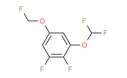 CAS No. 1807185-38-1, 1,2-Difluoro-3-difluoromethoxy-5-(fluoromethoxy)benzene