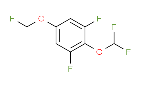 CAS No. 1806358-52-0, 1,3-Difluoro-2-difluoromethoxy-5-(fluoromethoxy)benzene