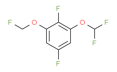 MC724431 | 1807185-42-7 | 1,4-Difluoro-2-difluoromethoxy-6-(fluoromethoxy)benzene