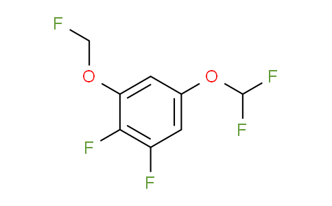 CAS No. 1806358-36-0, 1,2-Difluoro-5-difluoromethoxy-3-(fluoromethoxy)benzene