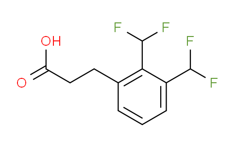 DY724458 | 1803857-51-3 | (2,3-Bis(difluoromethyl)phenyl)propanoic acid