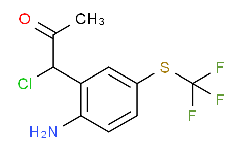 MC724535 | 1804043-68-2 | 1-(2-Amino-5-(trifluoromethylthio)phenyl)-1-chloropropan-2-one