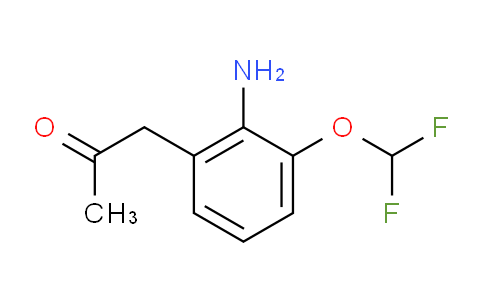 CAS No. 1806545-96-9, 1-(2-Amino-3-(difluoromethoxy)phenyl)propan-2-one