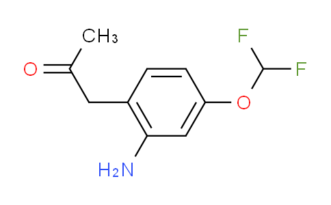 CAS No. 1803859-74-6, 1-(2-Amino-4-(difluoromethoxy)phenyl)propan-2-one
