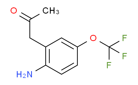 CAS No. 1804216-67-8, 1-(2-Amino-5-(trifluoromethoxy)phenyl)propan-2-one