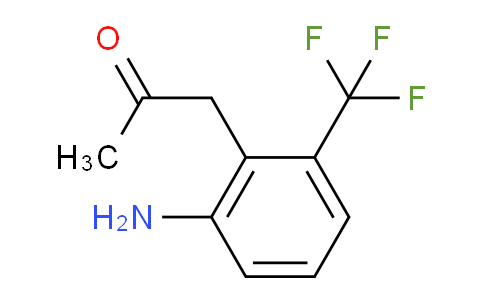 CAS No. 1806375-42-7, 1-(2-Amino-6-(trifluoromethyl)phenyl)propan-2-one