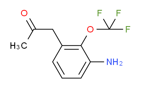 CAS No. 1803836-94-3, 1-(3-Amino-2-(trifluoromethoxy)phenyl)propan-2-one