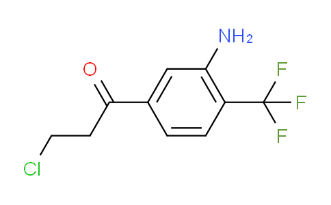 MC724649 | 1803860-86-7 | 1-(3-Amino-4-(trifluoromethyl)phenyl)-3-chloropropan-1-one